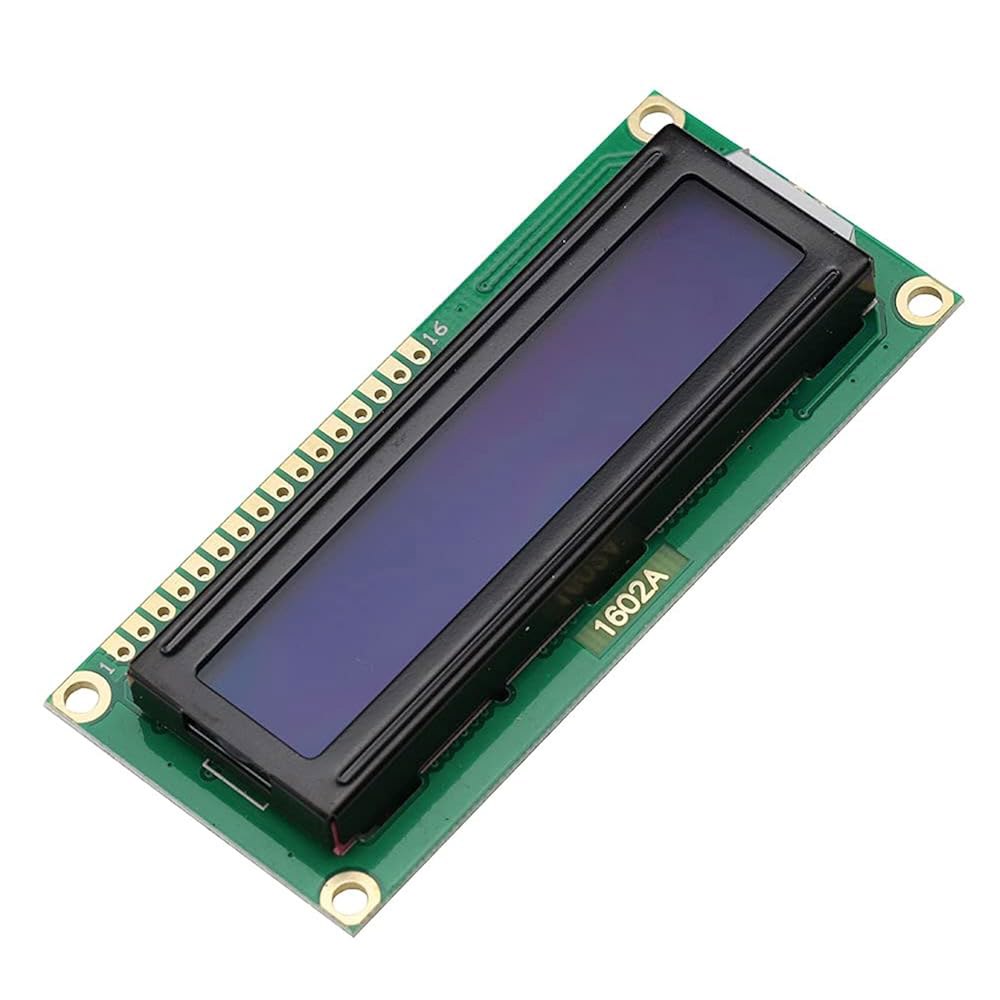 VKLSVAN 2PCS 1602A 16x2 블루스크린 LCD 화면 모듈 + IIC / I2C TWI SPI 시리얼 인터페이스, 남성에서 여성으로 8P, 여성에서 8P 점퍼 포함 - 상세 이미지 2