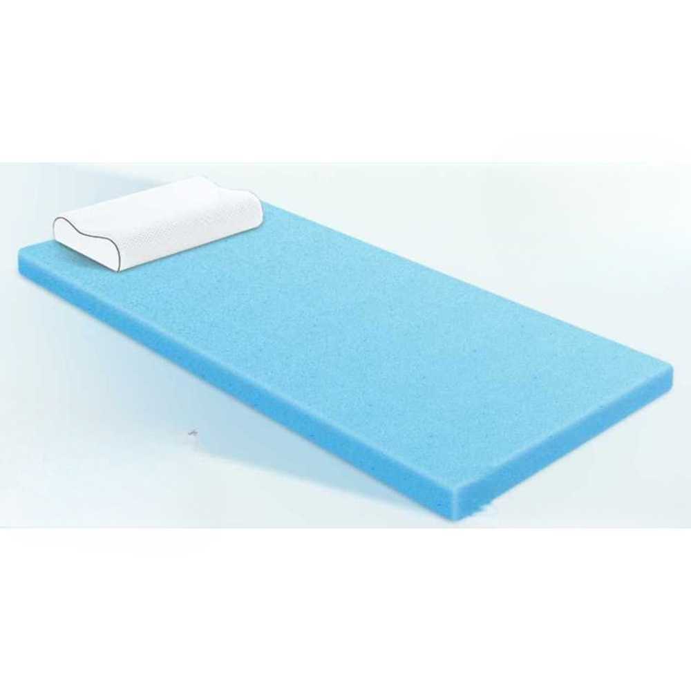 토퍼 매트리스 수면 탄탄한 손님용 원룸 바닥 침대 두께 5cm 100x200cm - 상품 이미지