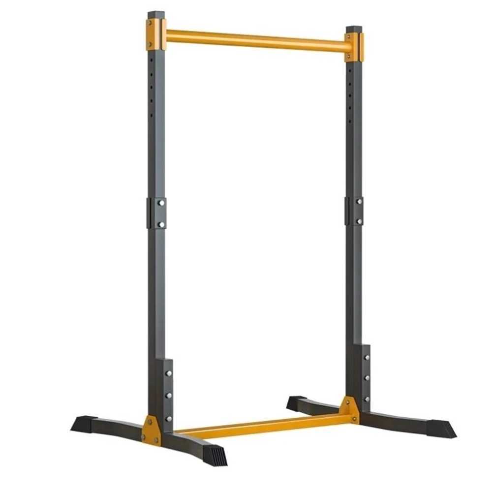실내 철봉 헬스 장비 초보 평행봉 스탠드 프레임 행봉 160-215cm / 높이조절 + 링 - 상품 이미지
