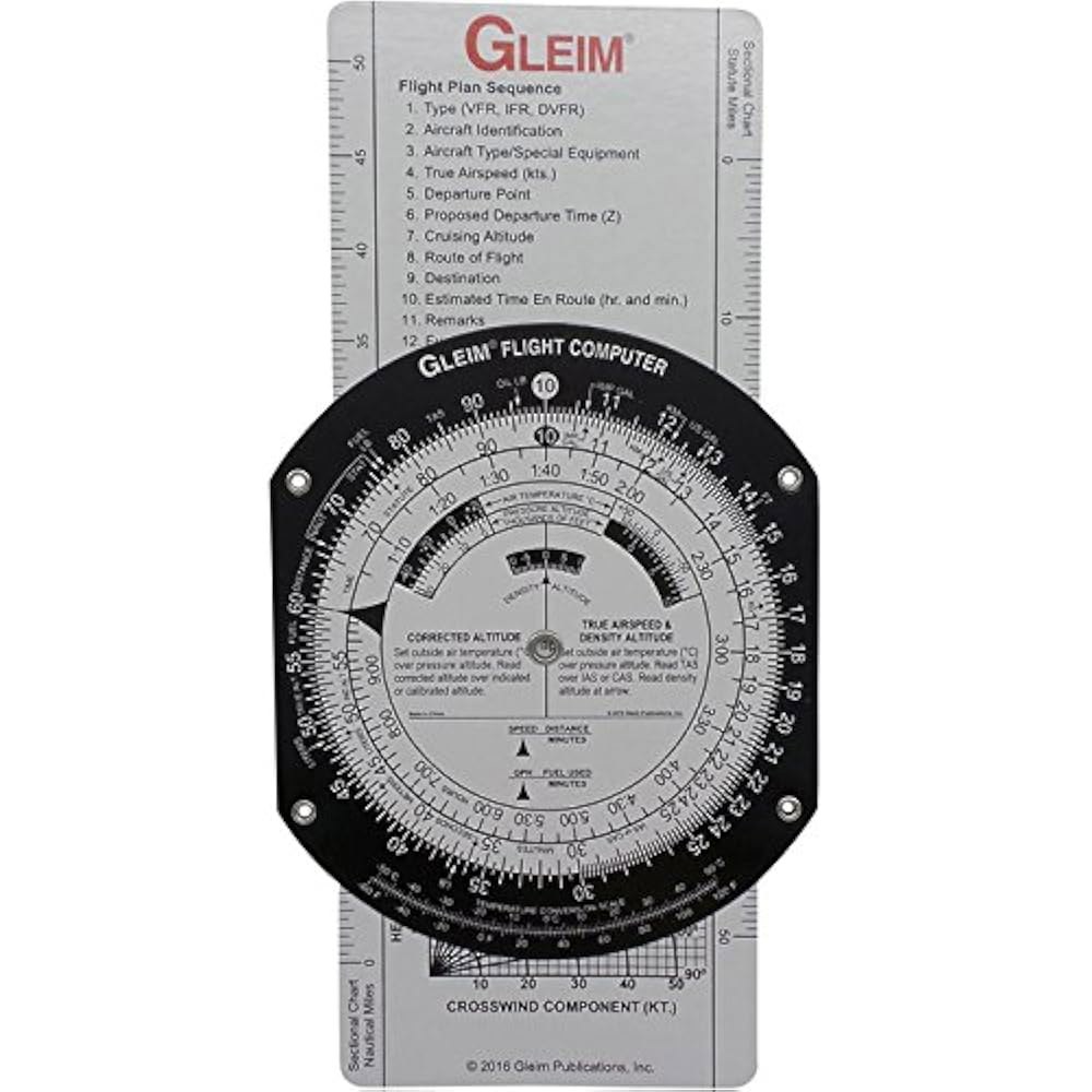 Gleim E-6B 비행 계산기 - 상품 이미지