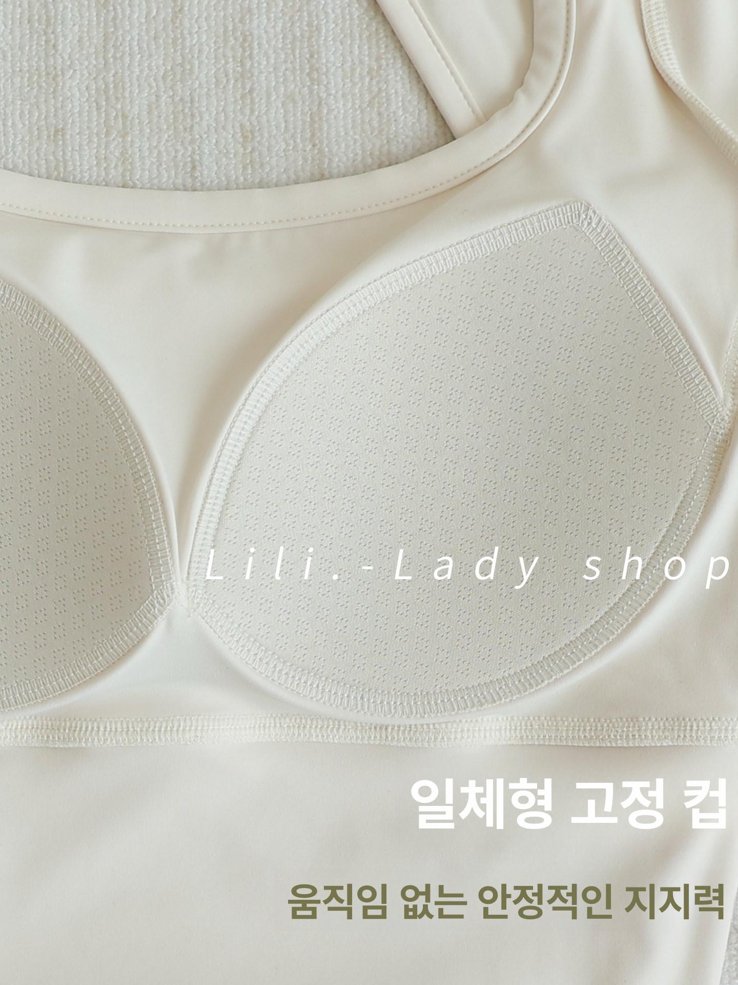 여성 세트 긴팔 브라탑 운동복 가을 겨울 - 상세 이미지 5