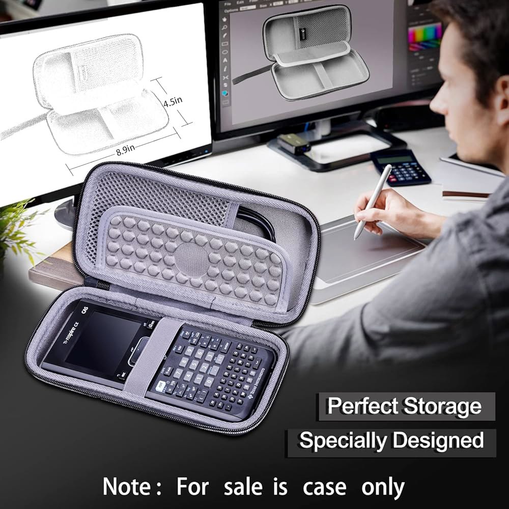 Texas Instruments TI-84 Plus CE/TI-84 Plus/TI-85 호환되는 플러스/TI-Nspire /TI-86 Pro/TI 컬러 XANAD 그래핑 하드 II - 상세 이미지 2