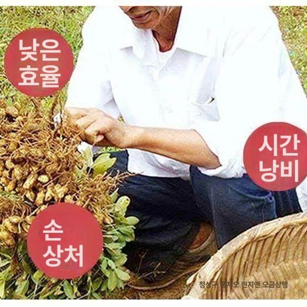 땅콩 탈곡기 전기 껍질 선별기 농기구 가솔린 탈피기 - 상세 이미지 5