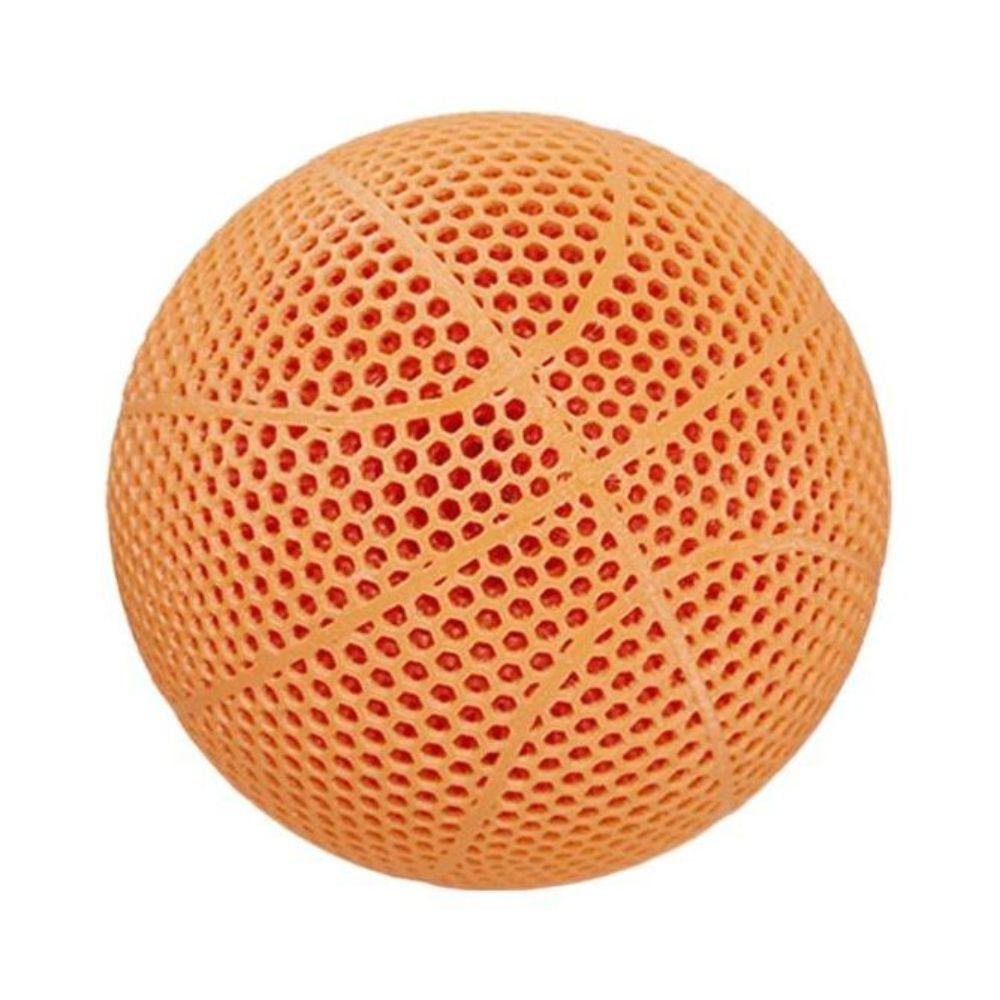 에어리스 농구공 무공기 무소음 모델 정식규격 선물 표준공 3D 프린트 농구공-블루 3호 18cm - 상세 이미지 3