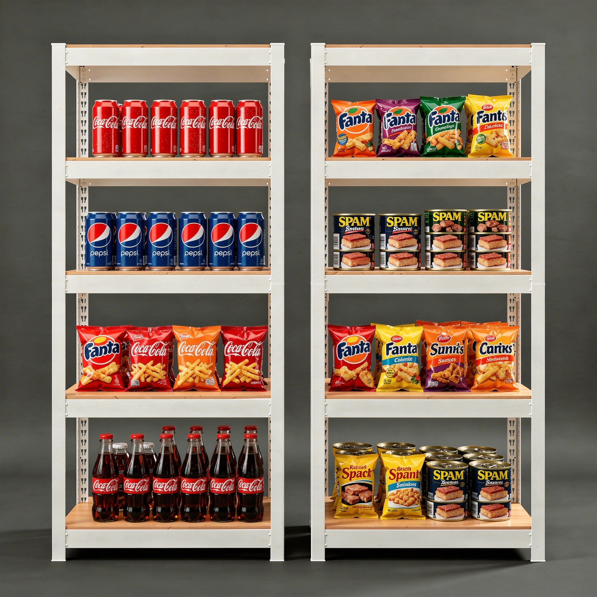 코스트코선반 철제선반 12T합판 스피드랙 조립식 앵글 창고 베란다 3003006005단