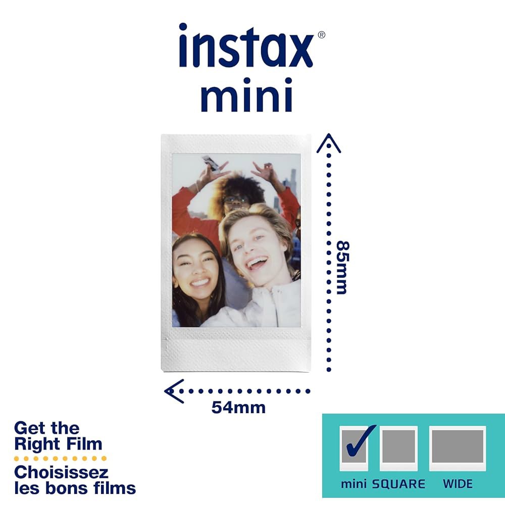 후지필름 인스탁스 미니 인스턴트 필름 트윈 팩(화이트), 사진 20장 2 Twin Packs + USB - 상세 이미지 3