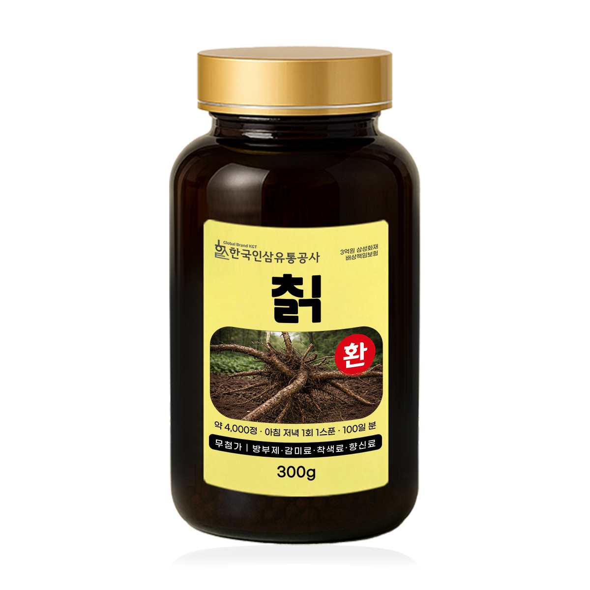 칡환 (대용량 실속형 약 4000정 100일분) 건강환 상품번호 (6141) - 상품 이미지