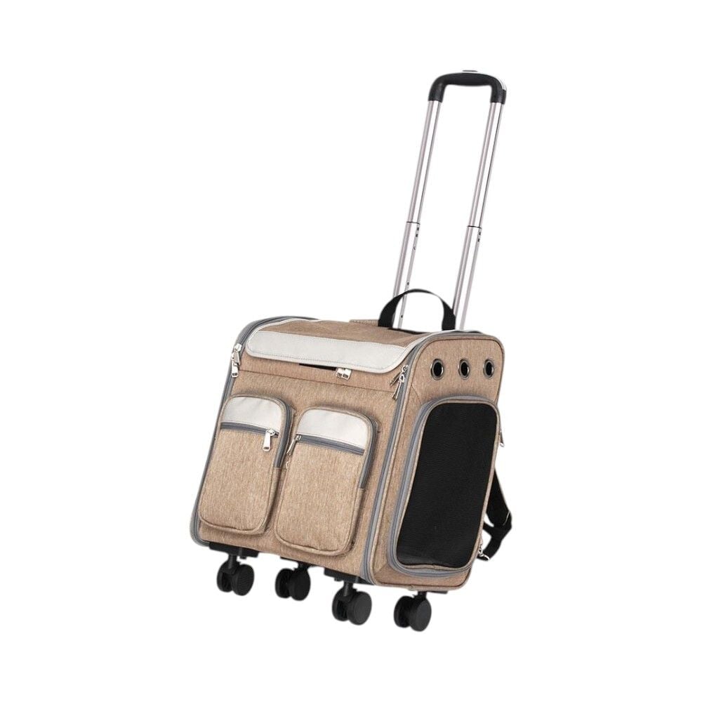 강아지 백팩가방 (브라운) JT93