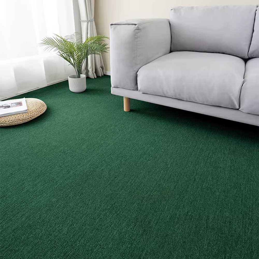 초대형 카페트 북유럽 러그 심플 넓은 단모 스튜디오 커피 브라운 200x300cm 이미지 8