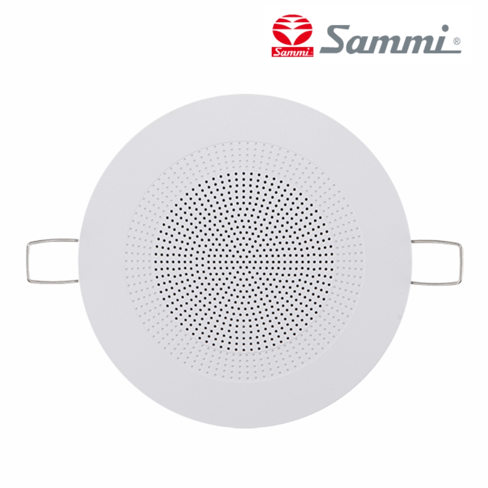삼미 매입 원형 실링 스피커 SM-03C 3W 100mm(4인치) 사무실 상가 방송 스피커 - 상품 이미지