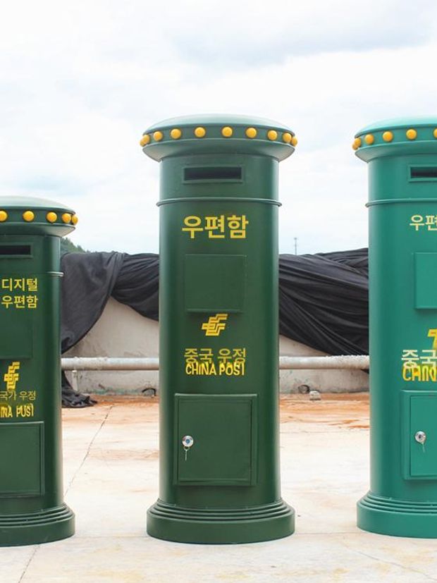 우편물 수취함 등대 우편함 우체통 소품 - 상세 이미지 2