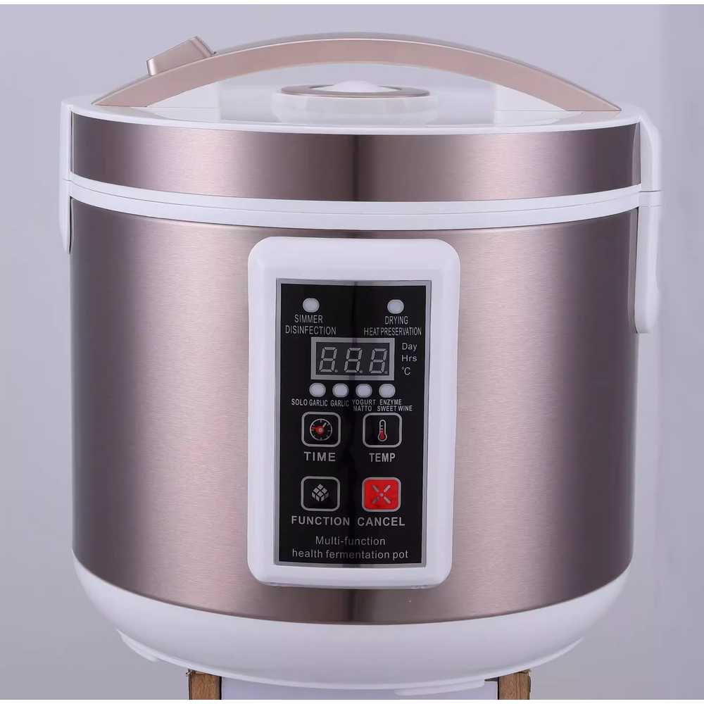 청국장 발효기 수제 요구르트막걸리 밥솥 꾸덕 낫토 5L 기본형 유럽형 210-240V - 상세 이미지 4