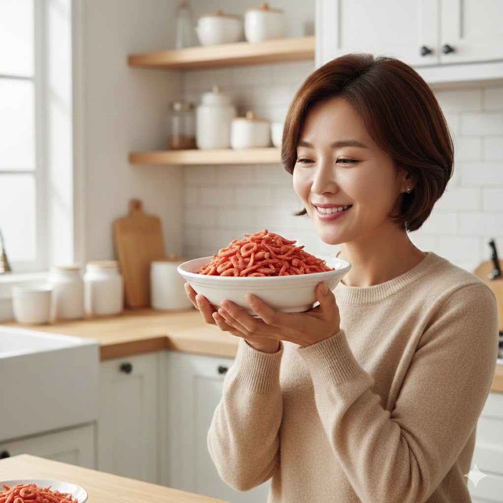 명식품본사 꽃새우 두절새우 중포장 볶음 무침 가정용 식당식자재용 도매가 500g, 1개 - 상세 이미지 3