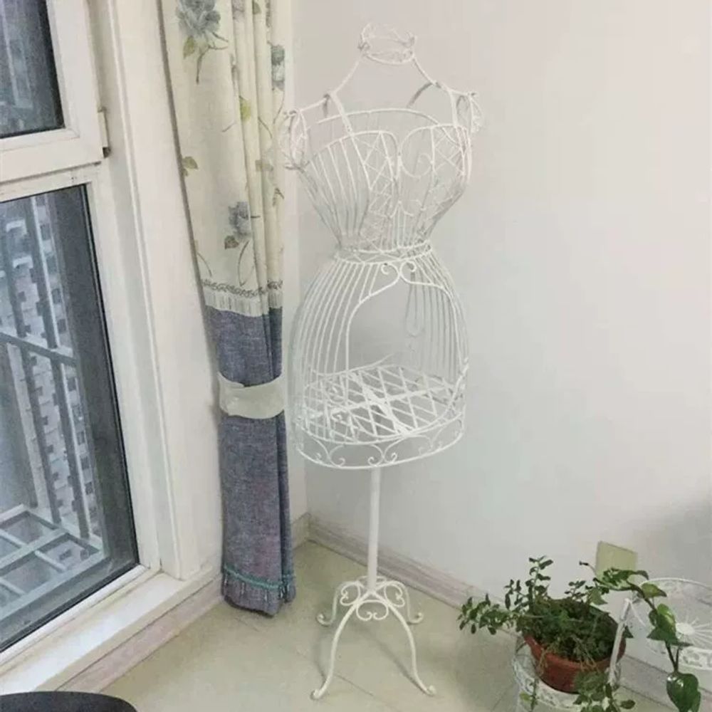 철제 상반신 마네킹 매장 철제마네킹 행거 - 상세 이미지 2