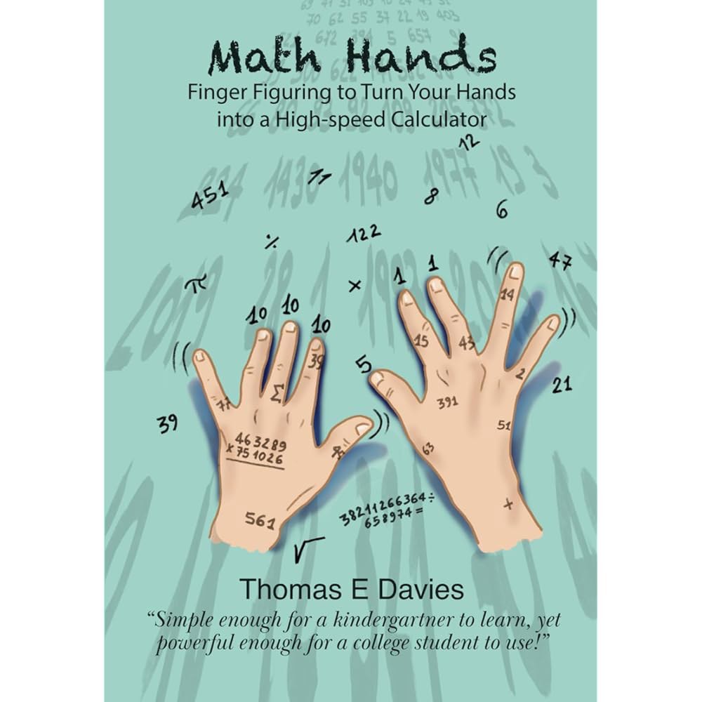 Math Hands Finger Figuring to Into a Calculator skills) your Hands [hardcover] Supercharge (MemoMath - 상품 이미지