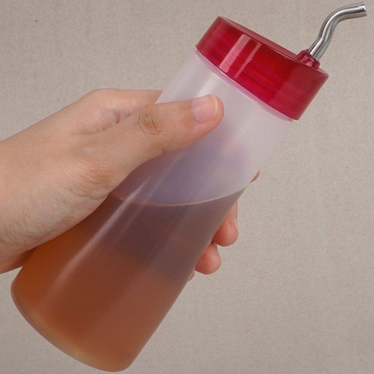 앙념소스통 소스병 투명 드레싱 280ml 양념 보관 주방 디스펜서 드레시 쿡킹 - 상품 이미지