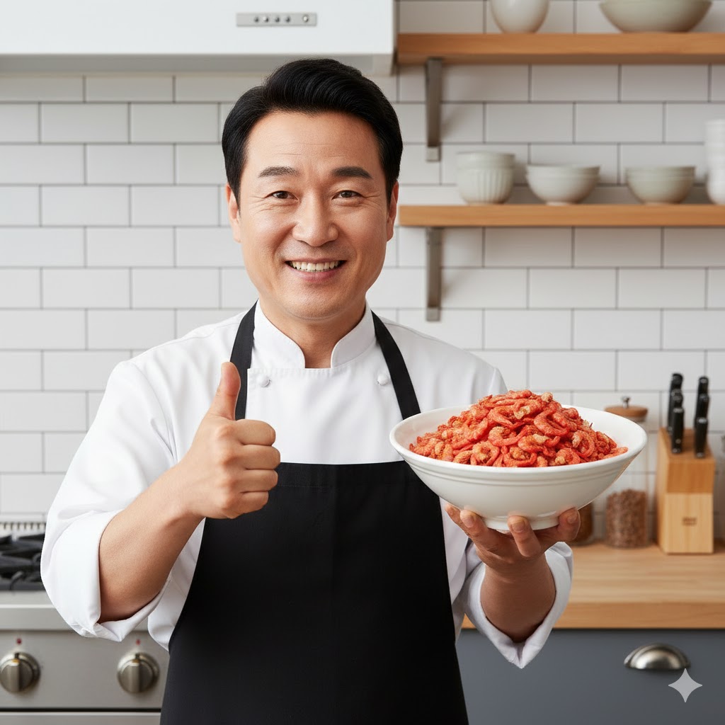 명식품본사 꽃새우 두절새우 중포장 볶음 무침 가정용 식당식자재용 도매가 500g, 1개 - 상세 이미지 2