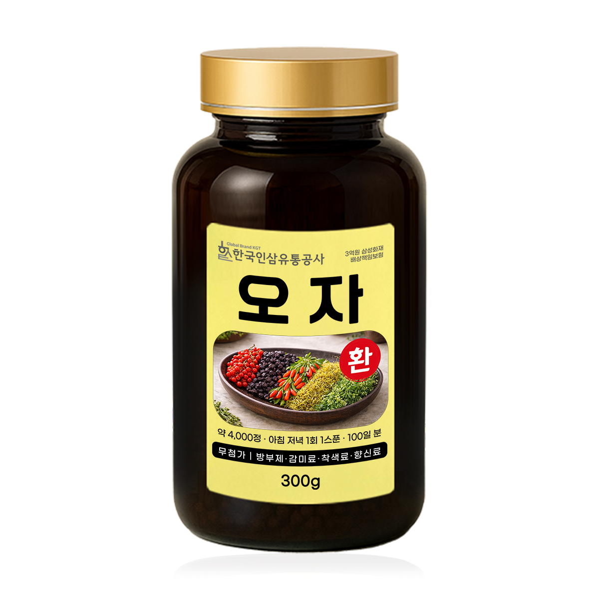 오자환 (대용량 실속형 약 4000정 100일분) 건강환 상품번호 (6116) - 상품 이미지