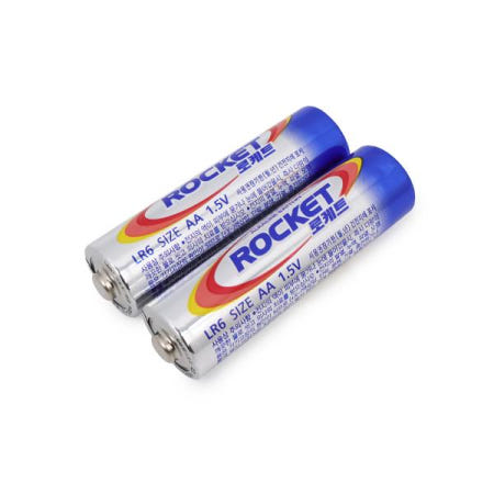 로케트 알카라인 건전지 2P AA(LR6)