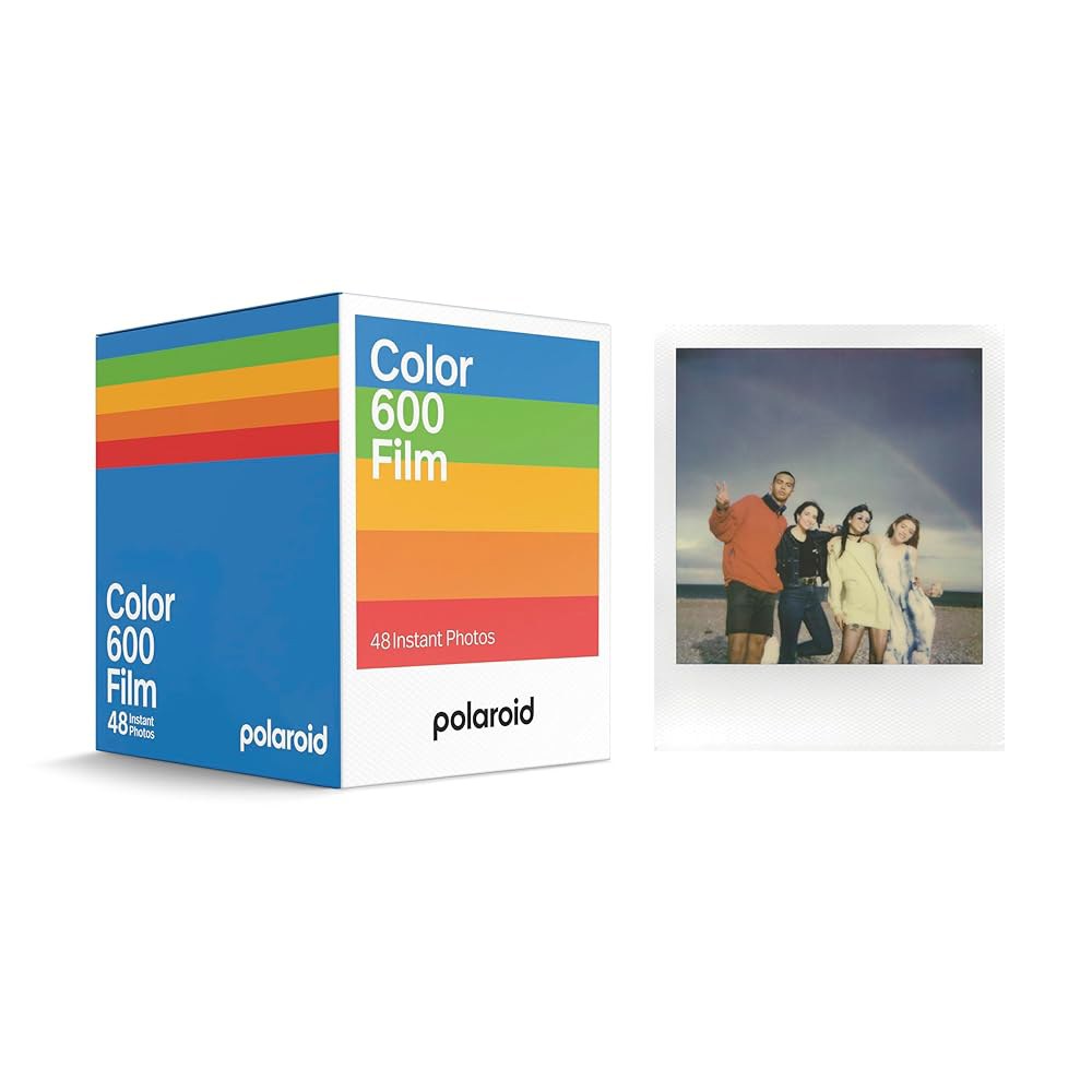 폴라로이드 컬러 필름 600용 - X48 벌크 팩(48장 사진)(6597장) I-Type Film 3 Pack - 상품 이미지