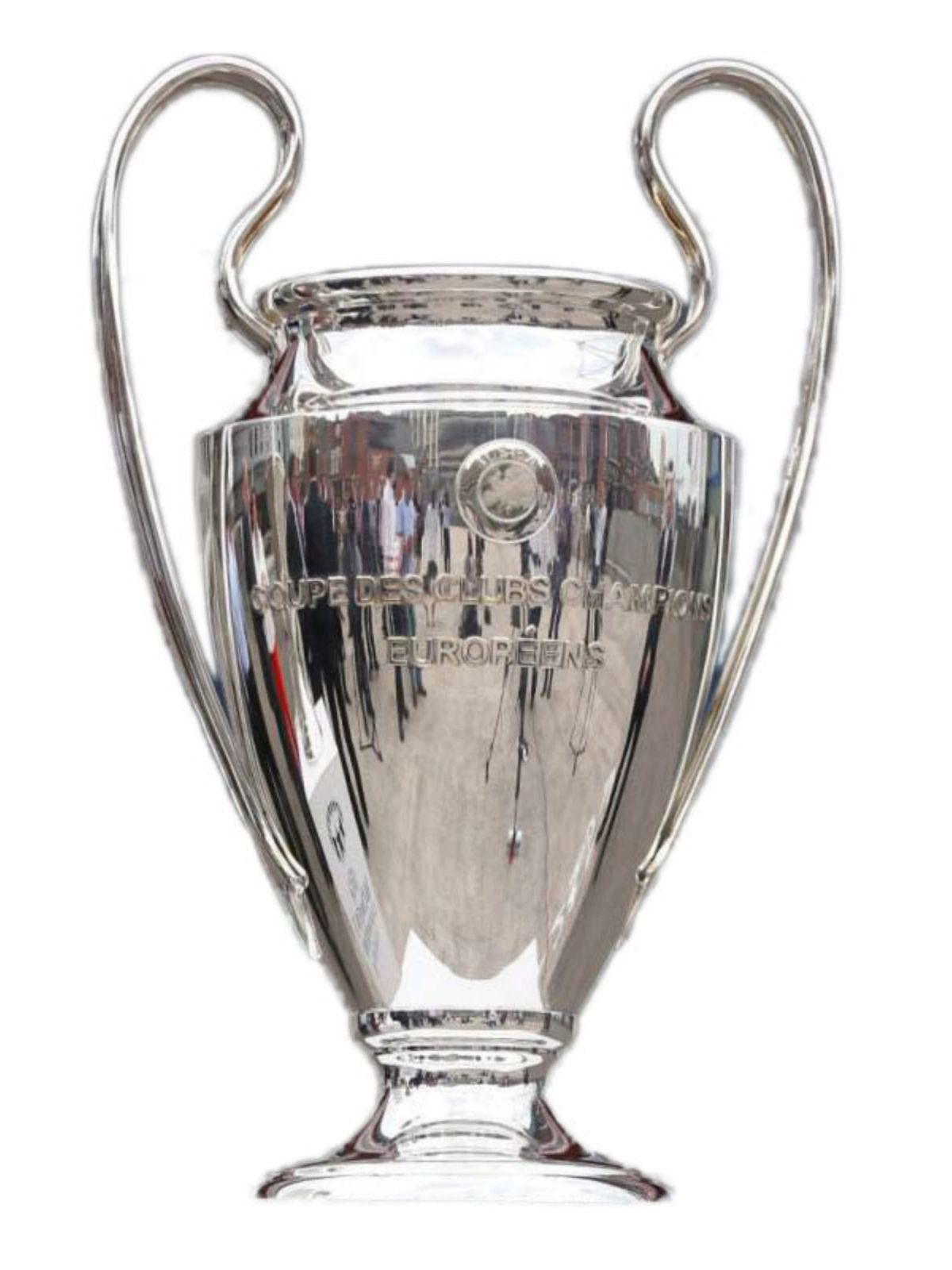 UEFA 챔스 트로피 우승컵 축구 빅이어 32cm 리본 포함 - 상품 이미지