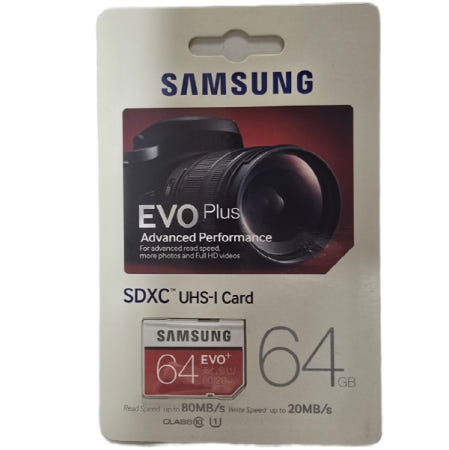 삼성전자 삼성전자 SDXC 64GB CLASS10 UHS-I EVO Plus 정품