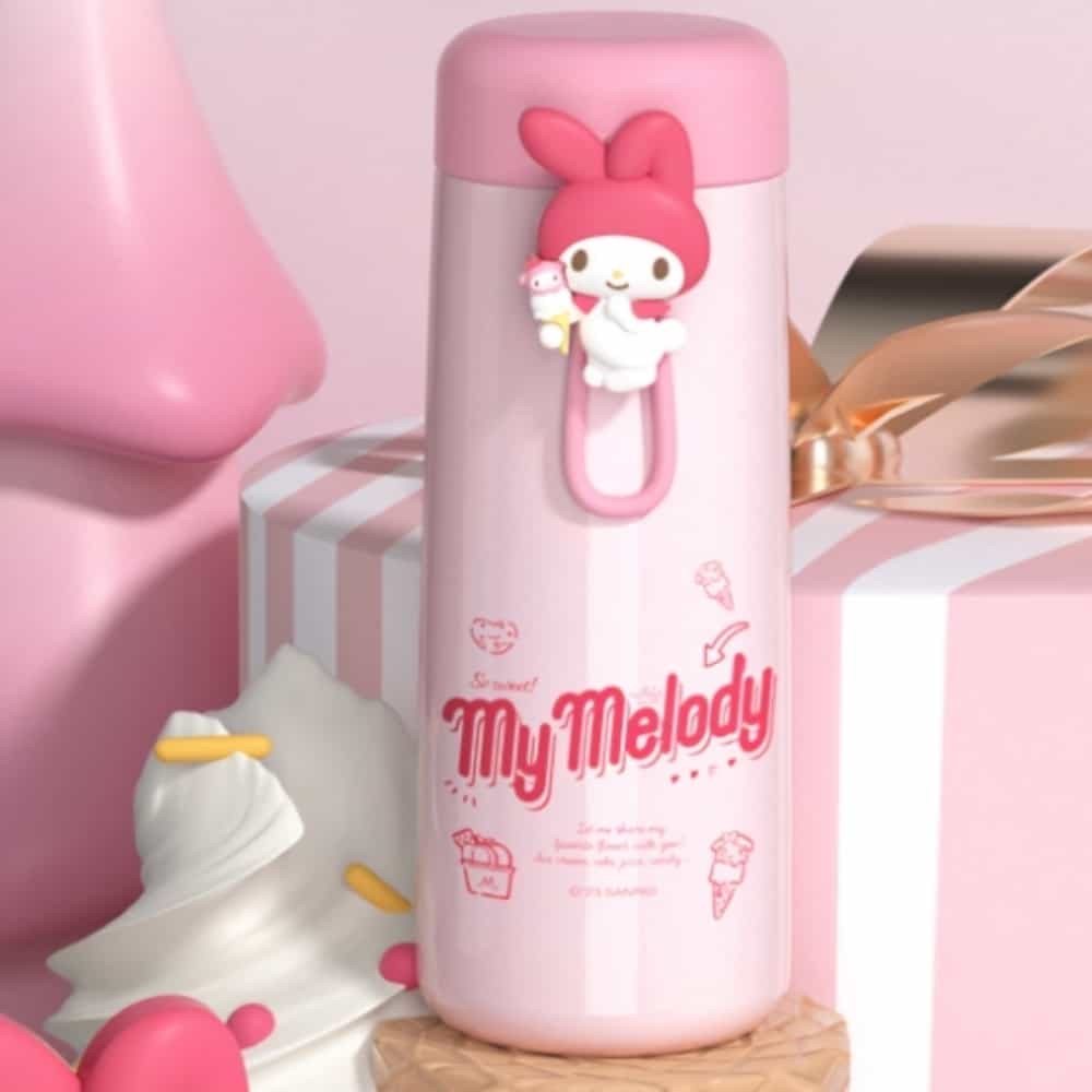 마이멜로디 보온보냉 텀블러 350ml 스텐물병 보온텀블러 - 상품 이미지
