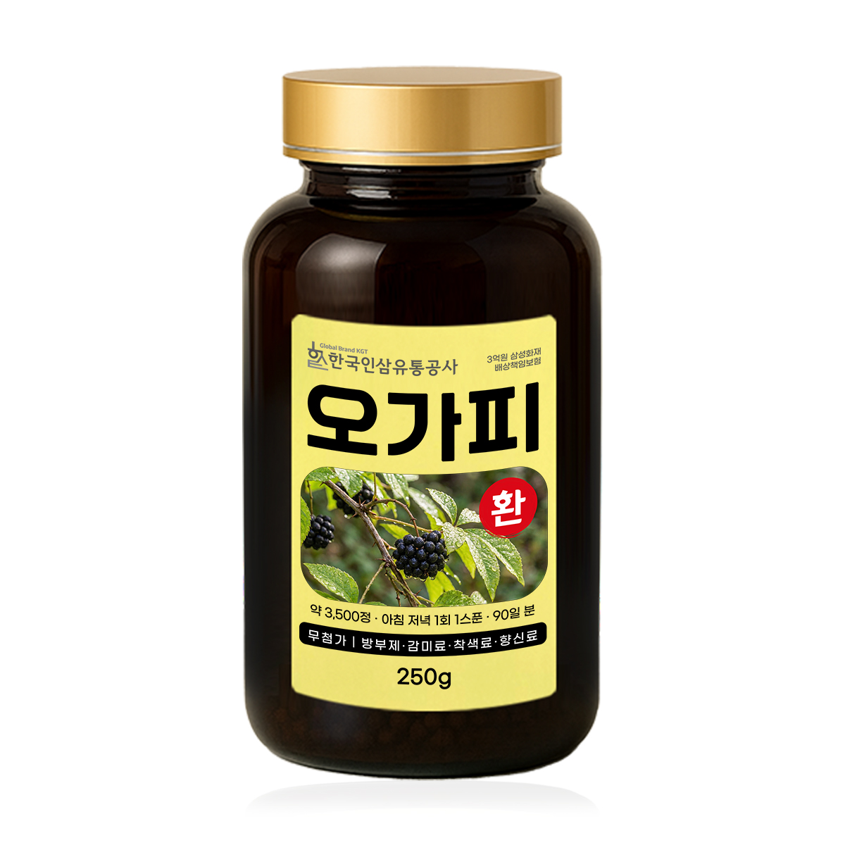 오가피환 (대용량 실속형 약 3500정 90일분) 건강환 상품번호 (6114) - 상품 이미지