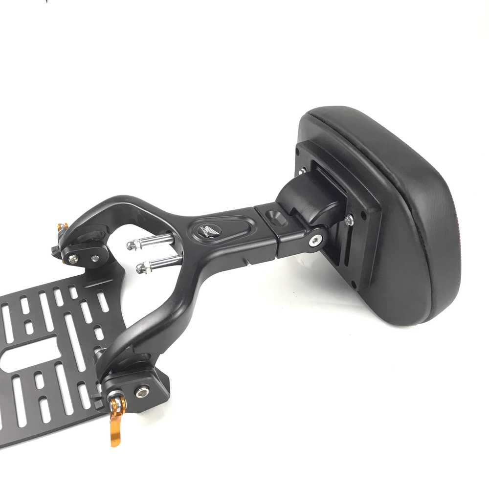 오토바이 등받이 오토바이허리받침대 접이식 리어백 A타입 접이식 등받이 - 상세 이미지 2