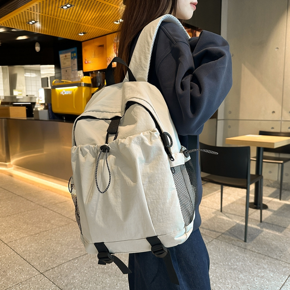 가벼운 경량 백팩 나일론백팩 캠핑 여행 데일리 방수 가방 키링 세트