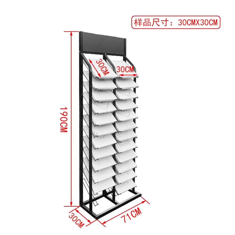 타일 거치대 선반랙 대리석 패널 리모델링 철제 디피 300x600mm 1단 검정 12개 이미지 8