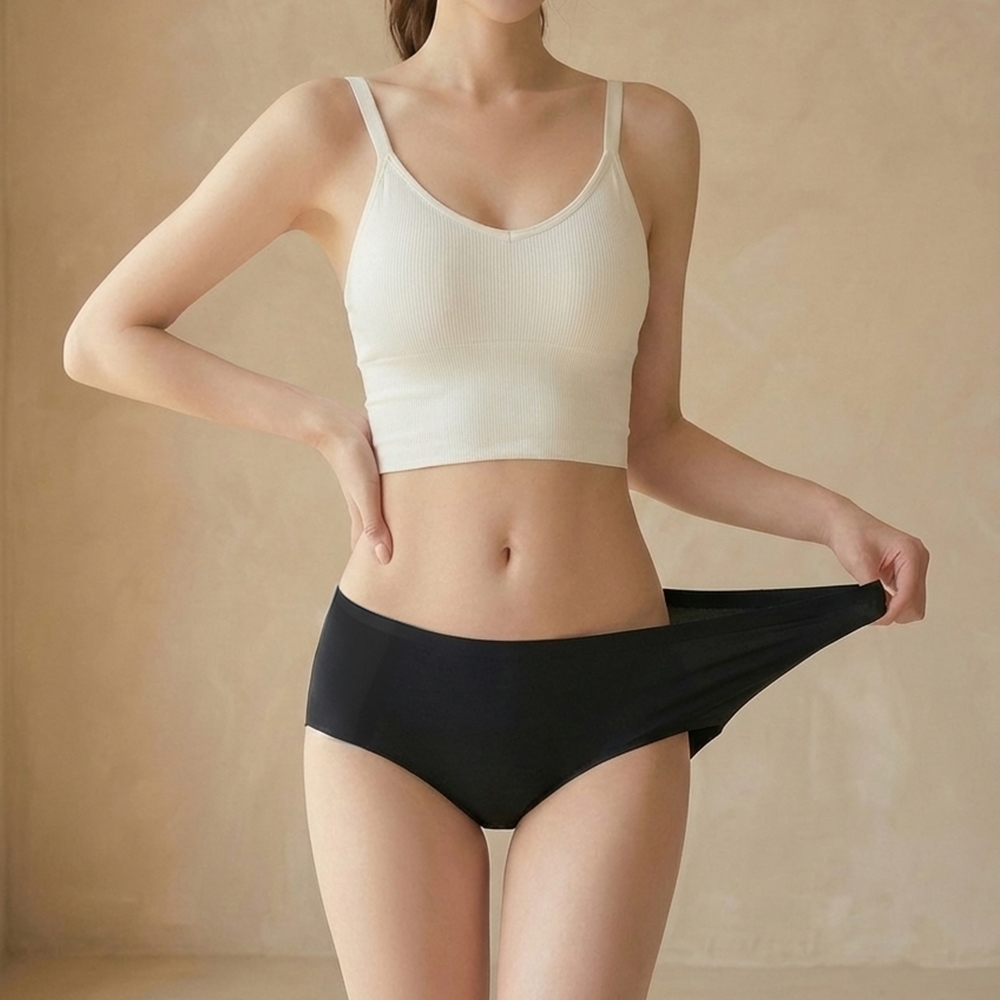 [레인보우폭스] 여성용 플렉스 무봉제 에어핏 팬티 100% 국내 생산 - 상품 이미지