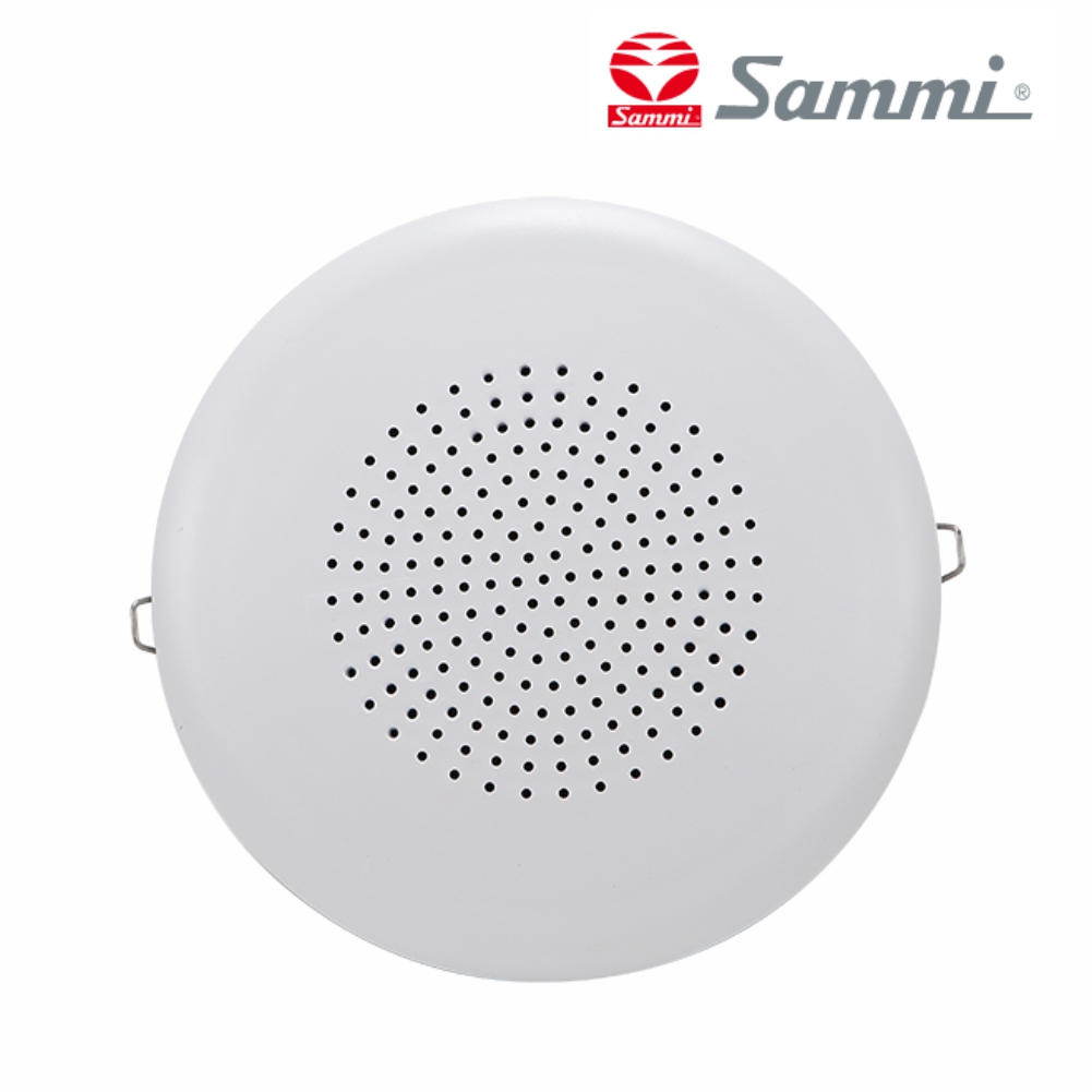 삼미 매입 원형 실링 스피커 KC-033S 3W 90mm(3.5인치) 사무실 상가 방송 스피커 - 상품 이미지