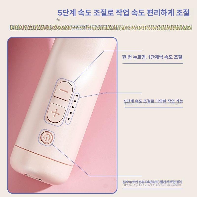 양모 펠트 니들링 펀쳐 자동 바늘 DIY 공예 인형 만들기 - 상세 이미지 2