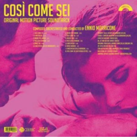 [해외](수입 LP) Ennio Morricone Cos Come Sei Ost (Limited/180G/Solid Pink LP Vinyl)