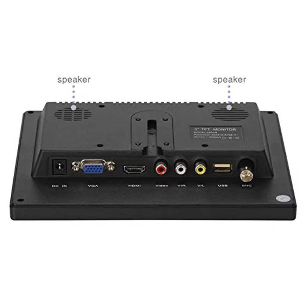 차량용 모니터 블랙박스 계기판 간편설치 네비게이션 10인치 HDMI+VGA+AV+BNC 43 - 상세 이미지 4