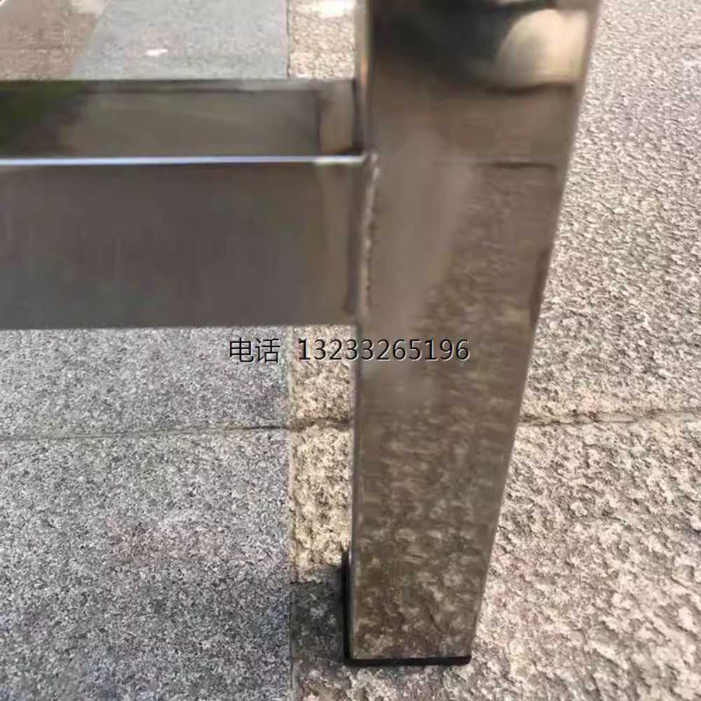 스텐 벤치 대기 야외 인테리어 업소용 휴게 공원 학교 120x35x45cm - 상세 이미지 3