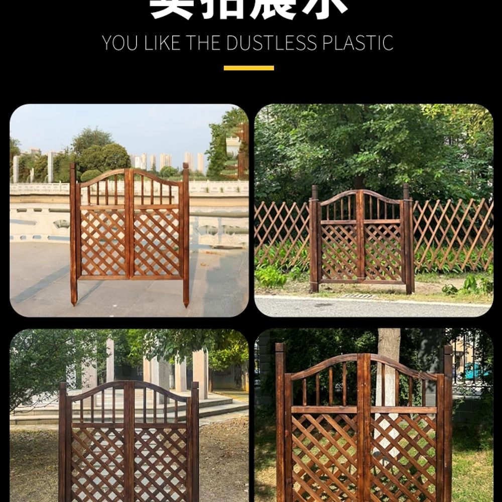 원목 대문 펜스 방부목 주택 마당 시골집 정원 - 상세 이미지 5