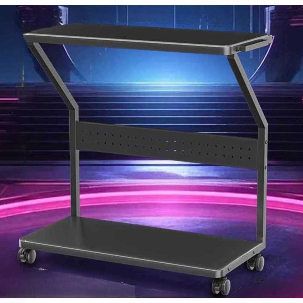 컴퓨터 본체 거치대 트레이 슬림 프린터 PC 튼튼한 740x350x654mm / 고정 마우스패드 - 상품 이미지