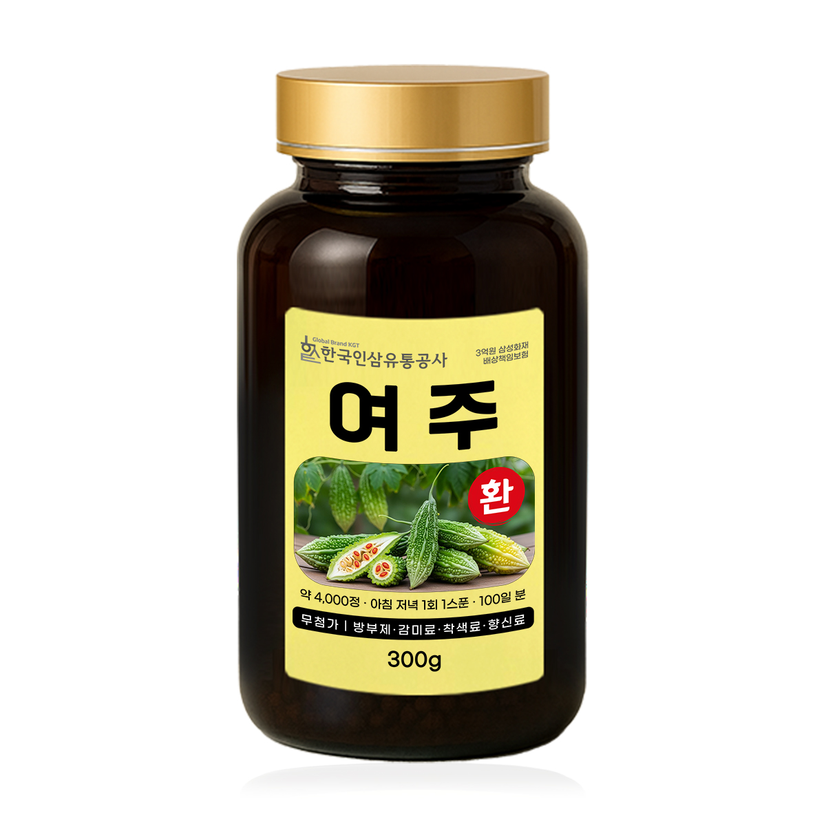 여주환 (대용량 실속형 약 4000정 100일분) 건강환 상품번호 (6128) - 상품 이미지