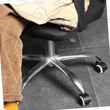 회전 사무의자 바퀴 크롬 다리 메쉬 등받이 책상의자 홈오피스 컴퓨터의자 업무용 학습의자