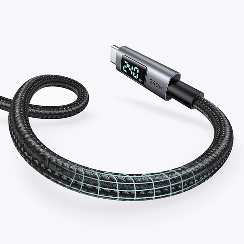 유그린 디스플레이 240W PD 3.1 C to C타입 고속충전케이블 1m, 1개 이미지 3