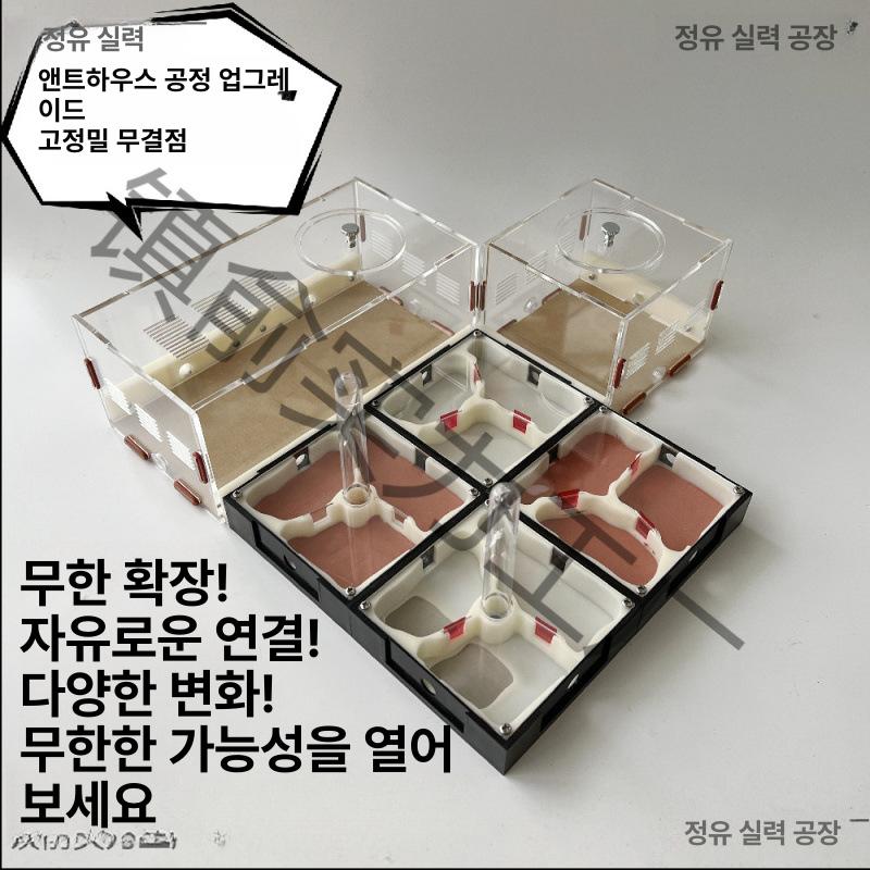 아크릴 개미집 확장 사육장 관찰 키우기 펫 케이지 패키지 5 활동 2개+표준 2개+대형 - 상세 이미지 2