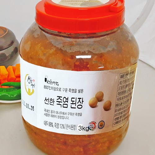 선한죽염된장 3kg - 상품 이미지