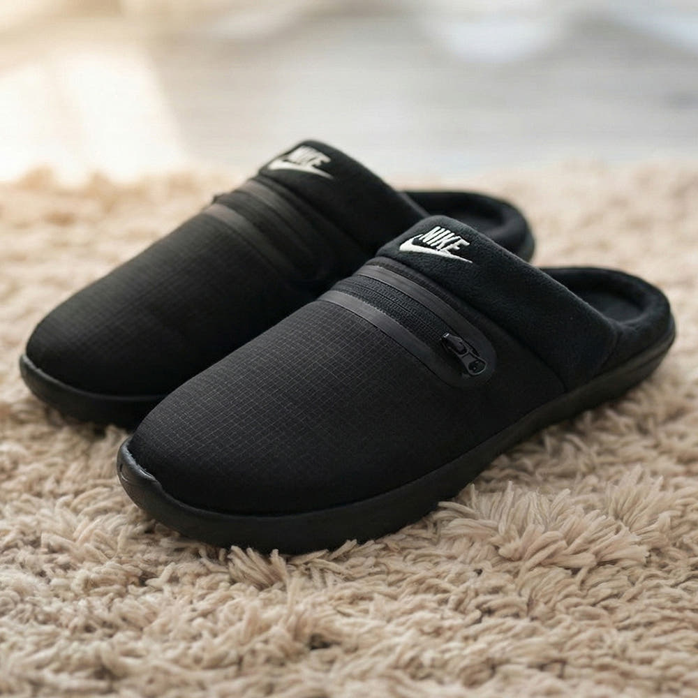 방한 슬리퍼 착용샷