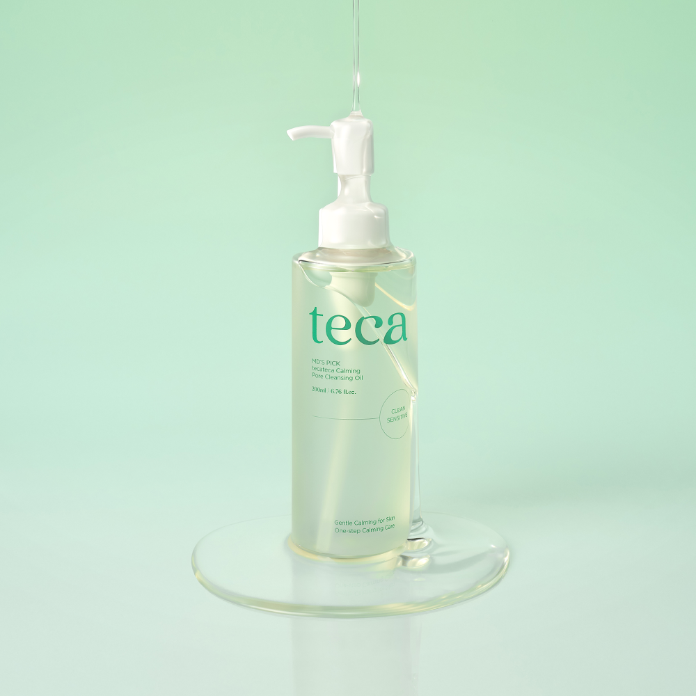 엠디스픽 테카테카 카밍 포어 클렌징오일 200ml 시카 진정 블랙헤드 민감 - 상품 이미지