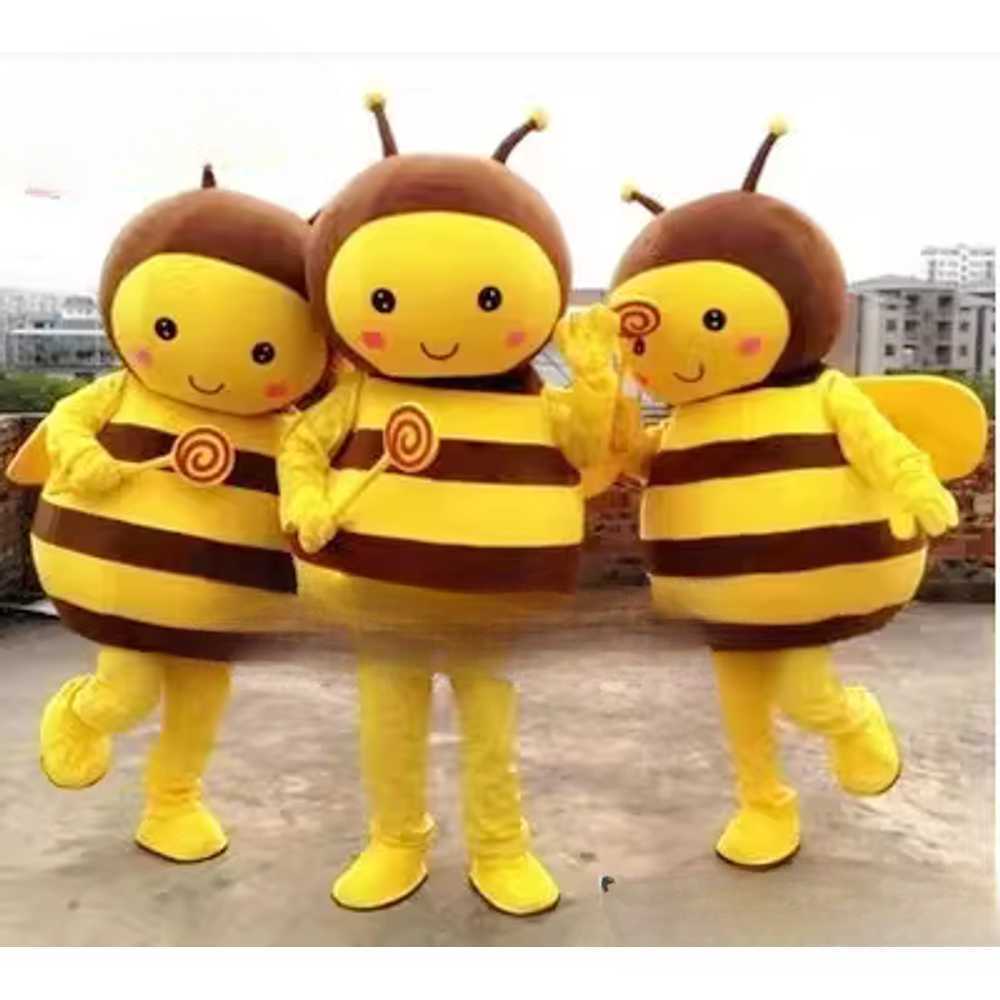할로윈 코스튬 꿀벌 인형 동물캐릭터 헤드탈의상 단일상품 (160-175cm) - 상품 이미지
