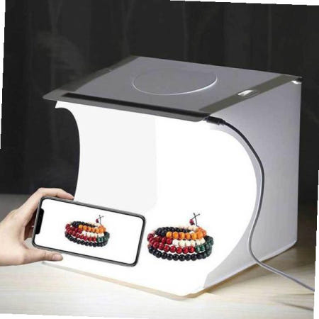 NADIS 촬영용배경천 제품 음식사진잘찍는법 제품촬영스튜디오 미니 조명판 셀프 촬영용테이블 박스 촬영용박스 누끼촬영 포토부스 스튜디오 누끼판 촬영박스 촬영용시트지 상품 포토 30cm led