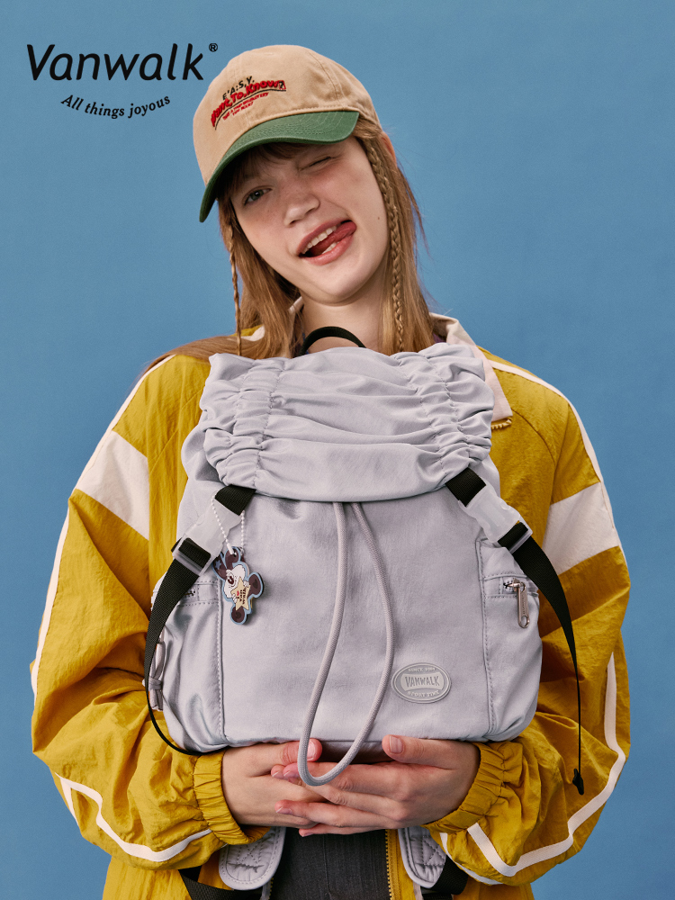 [반워크] 레이스 미니 백팩 여성 미니 디자이너 브랜드 대학생 가방 데일리 보부상 3color