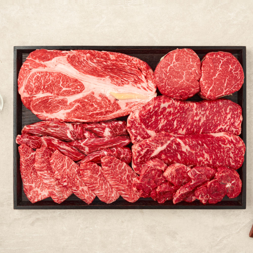 명품 안심 한우 선물 세트 투뿔 소고기 설 추석 명절 다이아, 1.2kg, 1개 - 상품 이미지